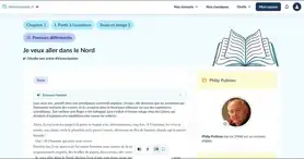 Animation montrant le basculement entre la vue numérique et la vue papier
