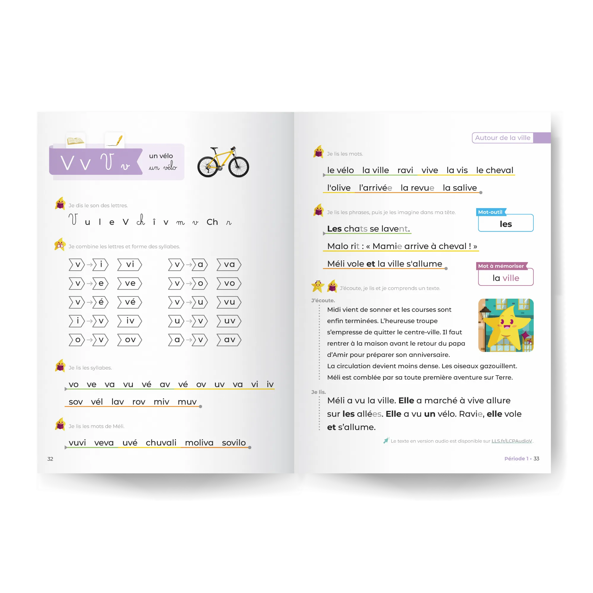 Doubles pages livre primaire apprentissage