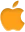 Logo Apple doré
